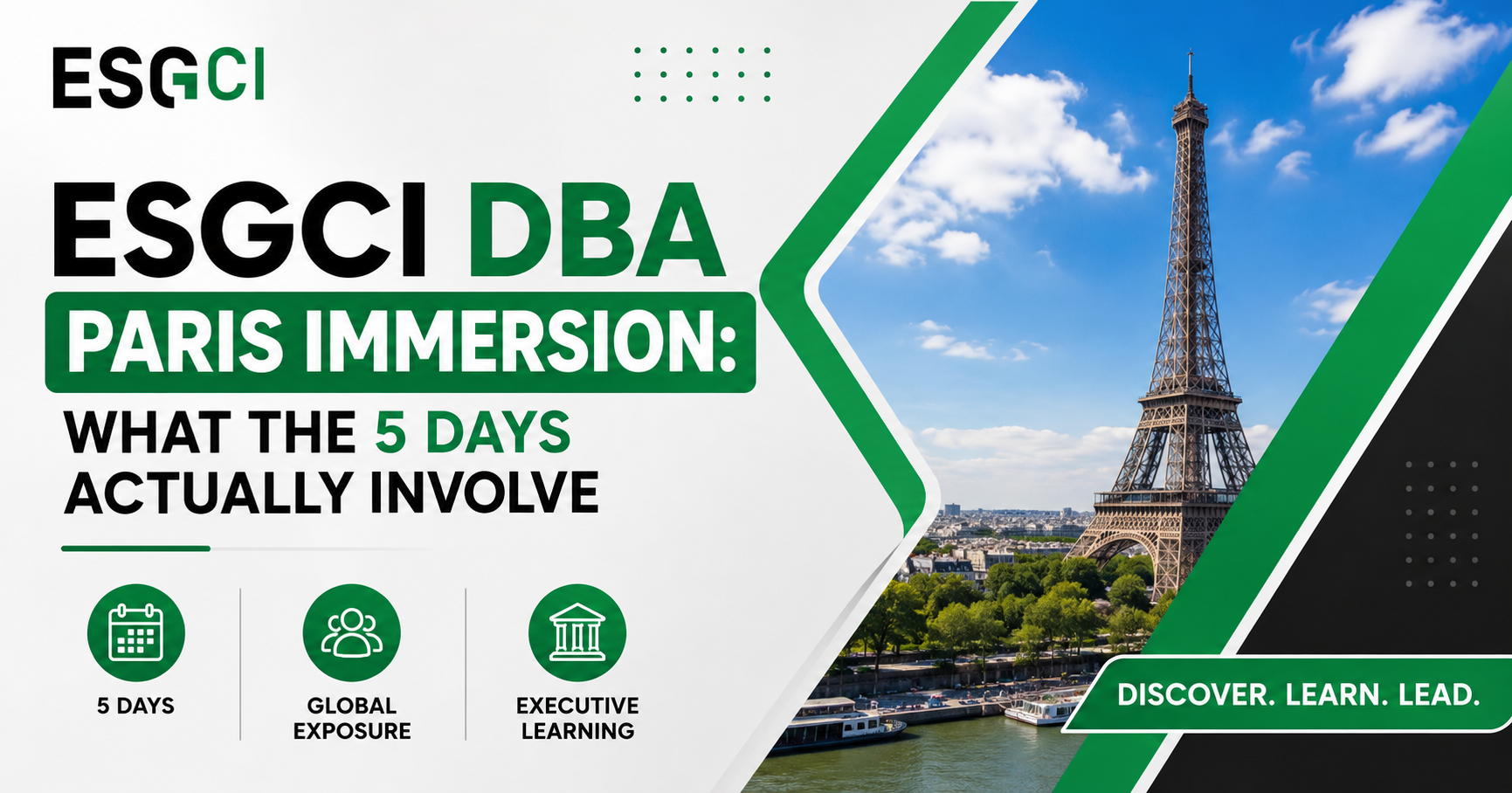 ESGCI DBA Paris Immersion